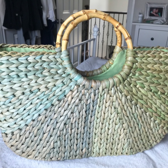 Summer straw bag - Picture 2 of 5
